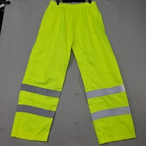 Radians Mens Hi Vis Safety Rain Pants Reflective ANSI Class E Workwear L